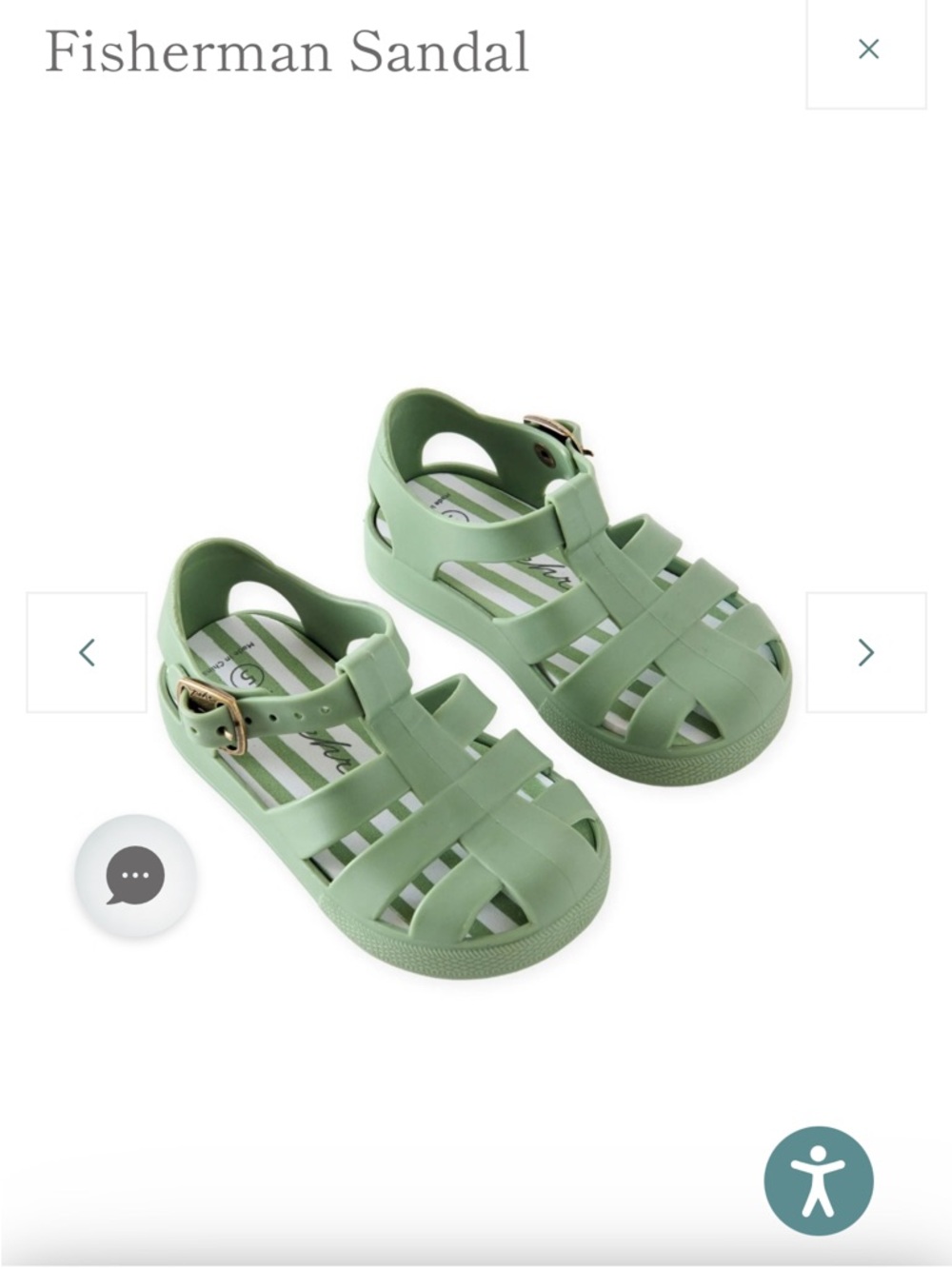 Kids' Green fisherman Sandals - waterproof Summer Shoes